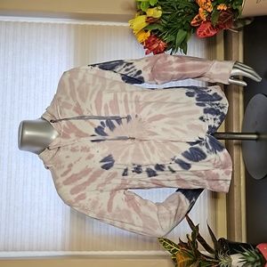 NWT C&C California Tye-Dye Pullover Hoodie - Size M